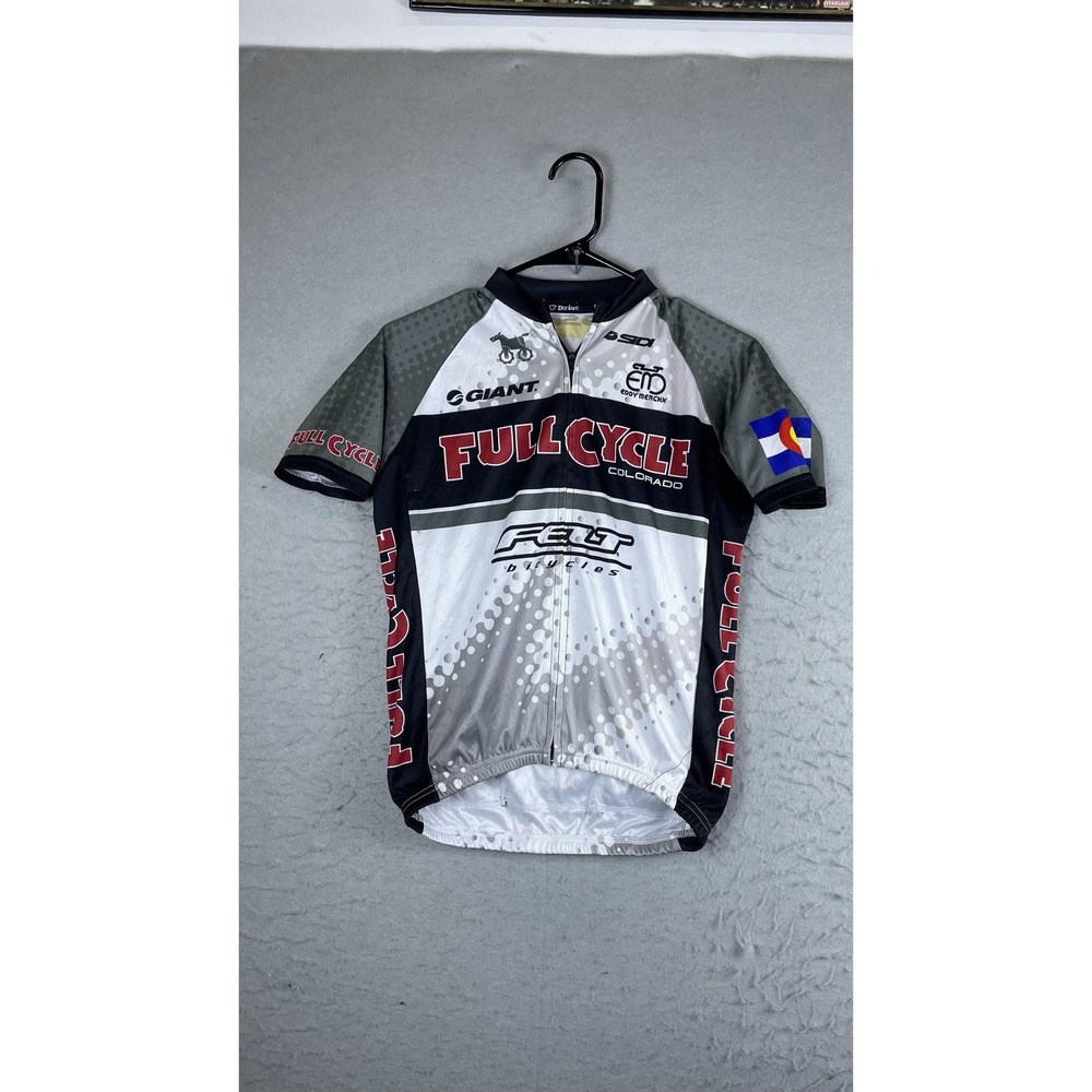 Declare‎ Full Cycle Colorado Cycling Jersey Mens Small Multicolor Full Zip Top